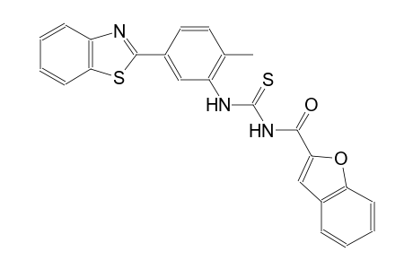 N-(1-benzofuran-2-ylcarbonyl)-N'-[5-(1,3-benzothiazol-2-yl)-2-methylphenyl]thiourea