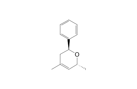 (2RS,6SR)-2,4-DIMETHYL-6-PHENYL-5,6-DIHYDRO-2H-PYRAN