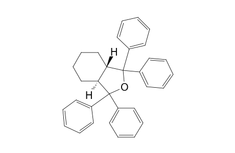 Isobenzofuran, octahydro-1,1,3,3-tetraphenyl-, trans-