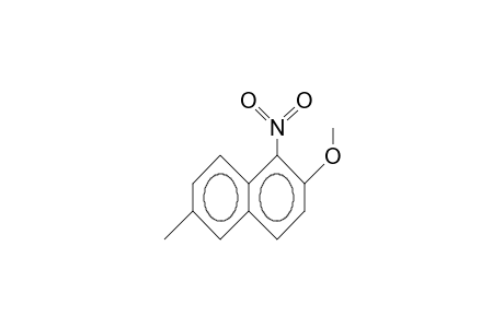 2-Methoxy-6-methyl-1-nitro-naphthalene