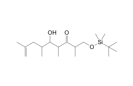 1-[(t-Butyldimethylsilyl)oxy]-5-hydroxy-2,4,6,8-tetramethyl-8-nonen-3-one