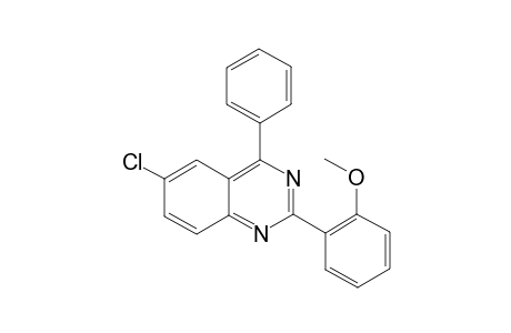 6-Chloro-2-(2-methoxyphenyl)-4-phenylquinazoline