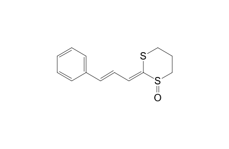 2-[(2E)-3-Phenylprop-2-en-1-ylidene]-1,3-dithiane 1-Oxide