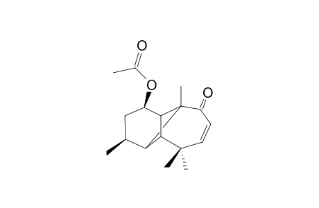 (1R,3S,4S,5S,10R,11R)-1-Acetyloxy-9-oxolongipin-7-ene