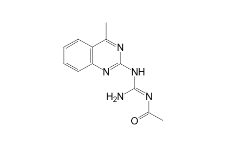 Guanidine, 2-acetyl-1-(4-methyl-2-quinazolinyl)-