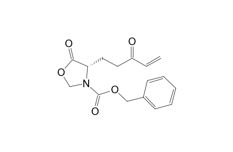 (4S)-3-Benzyloxycarbonyl-4-(3'-oxopent-4'-enyl)oxazolidin-5-one