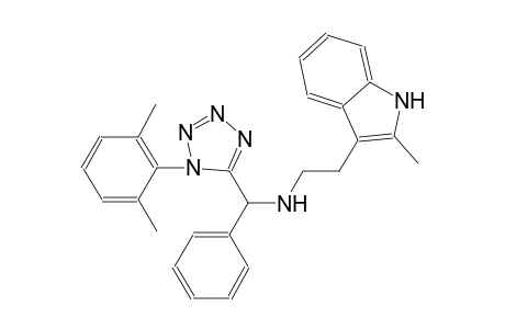 1H-indole-3-ethanamine, N-[[1-(2,6-dimethylphenyl)-1H-tetrazol-5-yl]phenylmethyl]-2-methyl-