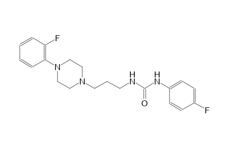 urea, N-(4-fluorophenyl)-N'-[3-[4-(2-fluorophenyl)-1-piperazinyl]propyl]-