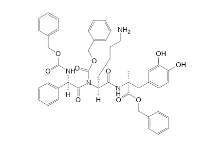 Cbz-C(Ph)Gly-N.epison.(Cbz)Lys-.alpha.-MD-Obn