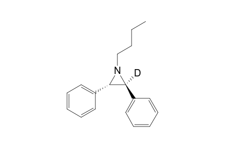 (2R*,3R*)-1-Butyl-2-Deuterio-2,3-diphenylaziridine