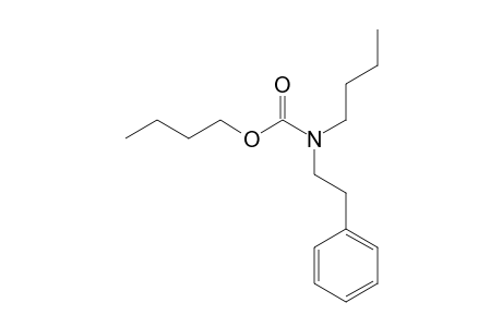 Carbonic acid, monoamide, N-(2-phenylethyl)-N-butyl-, butyl ester