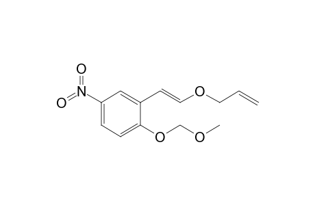 1-(methoxymethoxy)-4-nitro-2-[(E)-2-prop-2-enoxyethenyl]benzene