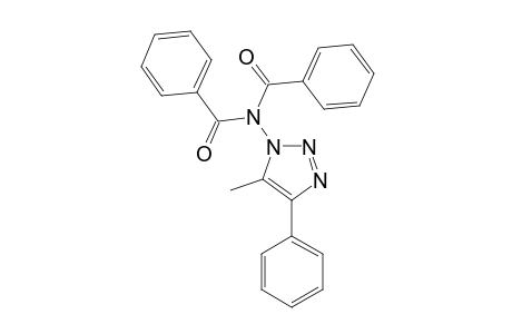 N-(benzoyl)-N-(5-methyl-4-phenyltriazol-1-yl)benzamide