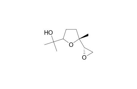 2-(5-Methyl-5-oxiran-2-yltetrahydrofuran-2-yl)propan-2-ol