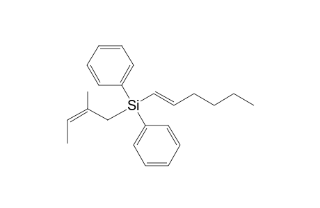 [(E)-hex-1-enyl]-[(Z)-2-methylbut-2-enyl]-diphenyl-silane