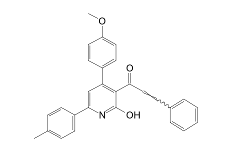1-[2-HYDROXY-4-(p-METHOXYPHENYL)-6-p-TOLYL-3-PYRIDYL]-3-PHENYL-2-PROPEN-1-ONE