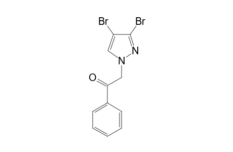 2-(3,4-Dibromo-1H-pyrazol-1-yl)-1-phenylethanone