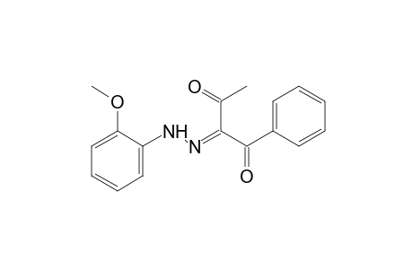 1-phenyl-1,2,3-butanetrione, 2-(o-methoxyphenyl)hydrazone