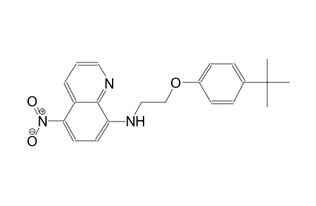 N-[2-(4-tert-butylphenoxy)ethyl]-5-nitro-8-quinolinamine