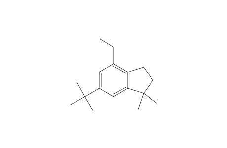 6-tert-Butyl-4-ethyl-1,1-dimethylindane