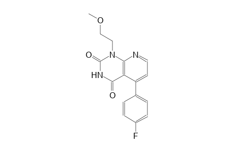 pyrido[2,3-d]pyrimidine-2,4(1H,3H)-dione, 5-(4-fluorophenyl)-1-(2-methoxyethyl)-