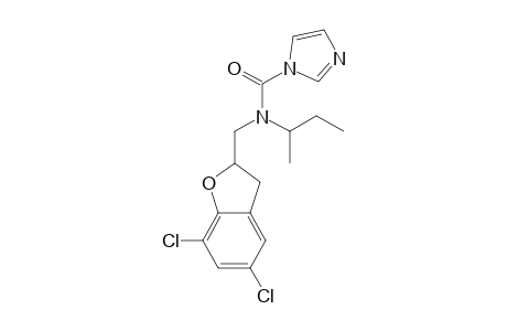 1H-Imidazole-1-carboxamide, N-[(5,7-dichloro-2,3-dihydro-2-benzofuranyl)methyl]-N-(1-methylpropyl)-