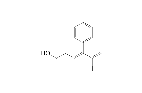 2-Iodo-3-phenylhexa-1,3-dien-6-ol