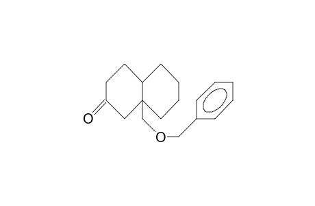 (4AS, 8aS)-8a-benzyloxymethyl-octahydro-2(3H)-naphthalenone