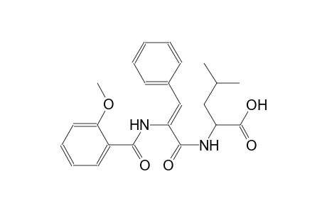 N-{(2Z)-2-[(2-methoxybenzoyl)amino]-3-phenyl-2-propenoyl}leucine