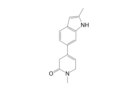 3,4-Dihydro-1-methyl-4-[6'-(2'-methylindolyl)]pyridin-2(1H)-one
