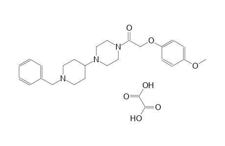1-(4-(1-benzylpiperidin-4-yl)piperazin-1-yl)-2-(4-methoxyphenoxy)ethanone oxalate