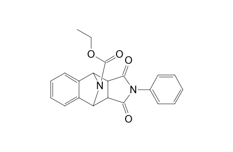 4,9-Imino-1H-benz[f]isoindole-10-carboxylic acid, 2,3,3a,4,9,9a-hexahydro-1,3-dioxo-2-phenyl-, ethyl ester, (3a.alpha.,4.beta.,9.beta.,9a.alpha.)-