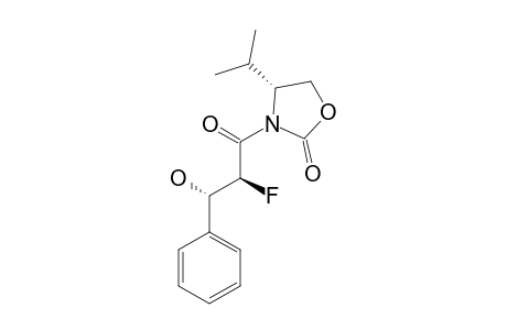 N-[2'-FLUORO-3'-HYDROXY-3'-PHENYL-1'-OXOPROPYL]-4-ISOPROPYL-2-OXAZOLIDINONE
