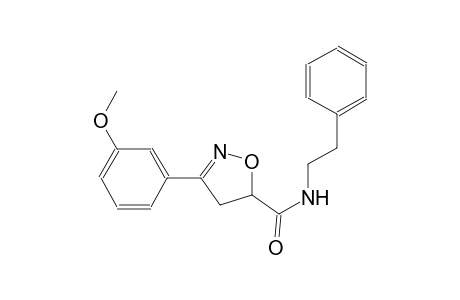 5-isoxazolecarboxamide, 4,5-dihydro-3-(3-methoxyphenyl)-N-(2-phenylethyl)-