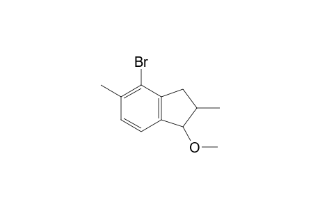 4-Bromo-2,5-dimethyl-1-(methyloxy)-2,3-dihydro-1H-indene