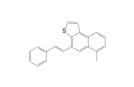 6-Methyl-4-styrylnaphtho[2,1-b]thiophene