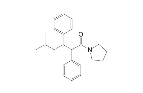 5-Methyl-2,3-diphenylhexan-1-one-1-yl-pyrrolidine