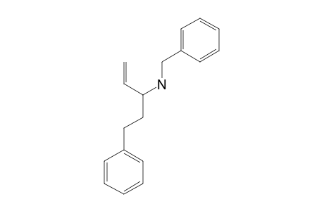 benzyl-[1-(2-phenylethyl)prop-2-enyl]amine