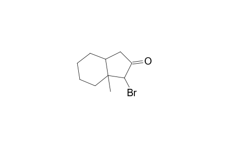 2H-Inden-2-one, 1-bromooctahydro-7a-methyl-, (3a.alpha.,7a.beta.)-