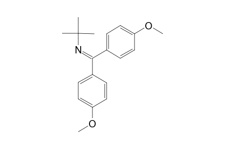 N-(BIS-(4-METHOXYPHENYL)-METHYLEN)-TERT.-BUTYLAMIN
