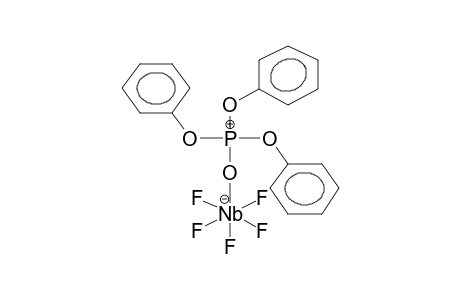 PENTAFLUORONIOBIUM-TRIPHENYLPHOSPHATE COMPLEX