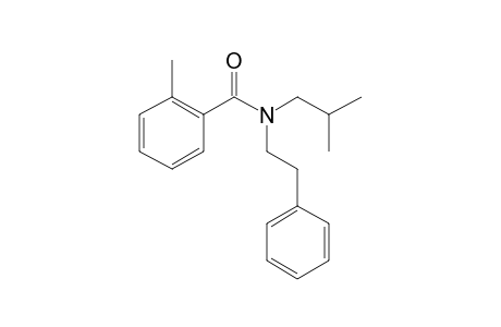 o-Toluylamide, N-(2-phenylethyl)-N-isobutyl-