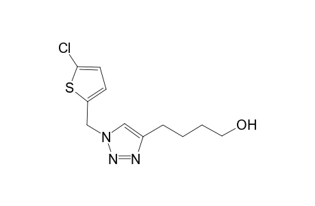 4-(1-((5-chlorothiophen-2-yl)methyl)-1H-1,2,3-triazol-4-yl)butan-1-ol