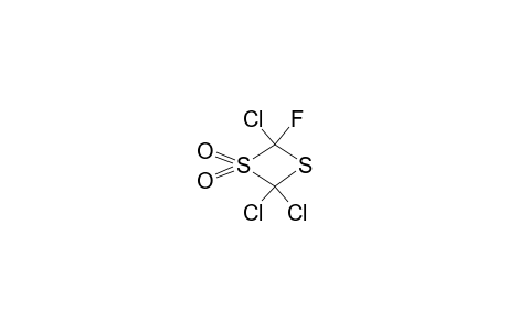 2,2,4-TRICHLORO-4-FLUORO-1,3-DITHIETAN-1,1-DIOXIDE