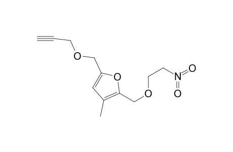 3-Methyl-2-[(2-nitroethoxy)methyl]-5-[(2-propnyloxy)methyl]furan