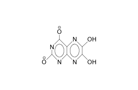 2,4,6,7-Tetrahydroxy-pteridinate dianion