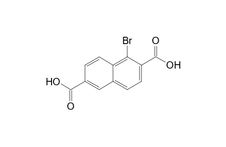 1-Bromonaphthalene-2,6-dicarboxylic acid