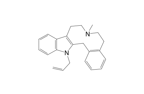 14-Allyl-7-methyl-6,7,8,9,14,15-hexahydro-5H-indolo[3,2-f]-[3]benzazecine