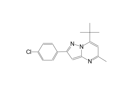 7-tert-butyl-2-(4-chlorophenyl)-5-methylpyrazolo[1,5-a]pyrimidine