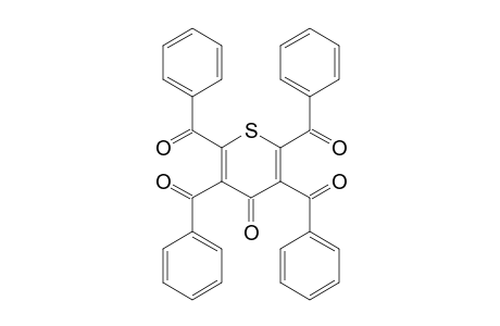 2,3,5,6-Tetrabenzoylthiopyran-4-one
